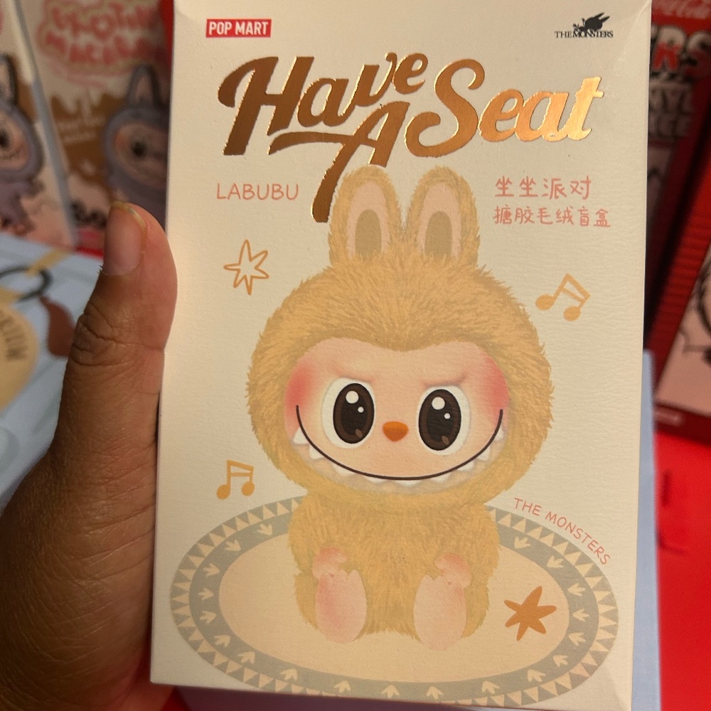 Pop Mart Have A Seat Labubu (Authentic)